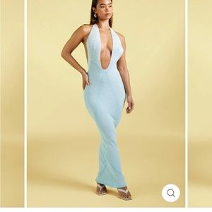 Murci Dress! baby Blue/ White Size 6